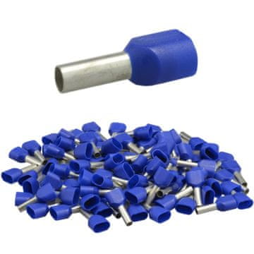 shumee Izolirana dvojna tuljava 2X2,5/13 modra (100 kosov)