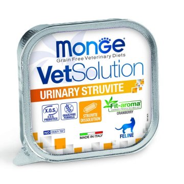 shumee Monge Vet Solution Cat Urinary Struvite 100g