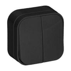 shumee Nadometno stikalo za lestenec ToDo IP20, črno