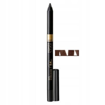 shumee AVON 24-urno črtalo za oči v gelu v čokoladno rjavi barvi