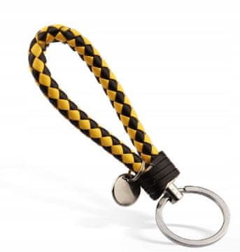 shumee USNJEN OBESEK ZA KLJUČE IZ AVTOMOBILA OBESEK ZA KLJUČE S PLETENKO