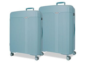 Joummabags Movom New Trendy Turquesa potovalni kovček, 78cm/68cm, 5389623