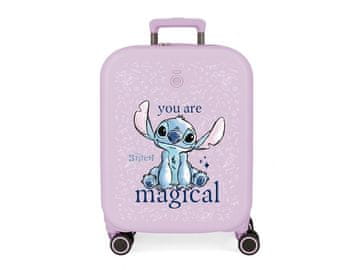 Joummabags Luksuzni potovalni kovček Lilo &amp; Stitch You Are Magical Lila, 55x38x20cm, 34L, 3859123