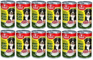 shumee Bazilika mokra hrana 1250g z divjadjo 12 kos.