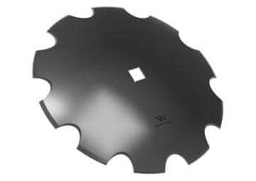 shumee Zobata plošča Z-10 fi 610 luknja 40x40 debelina 6 mm borovo jeklo WARYŃSKI R