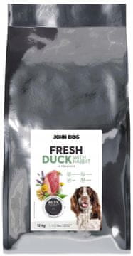 shumee SUHA HRANA ZA ODRASLE PSE FRESH DUCK WITH RABBIT John Dog 12 kg