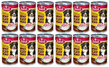 shumee Bazilika mokra hrana 1250g z jagnjetino 12 kos.