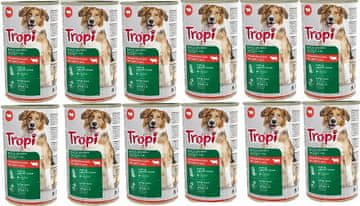 shumee TROPI pasja hrana 1250g z govedino 12 kos