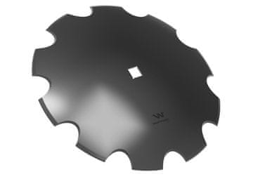 shumee Zobata plošča Z-10 fi 610 luknja 35x35 debelina 6 mm borovo jeklo WARYŃSKI R