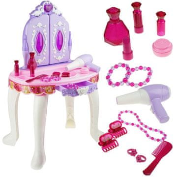 shumee Velika toaletna mizica princesa z dodatki za ogledala