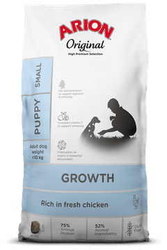 shumee Arion Original Puppy Small Chicken 7kg - s piščancem