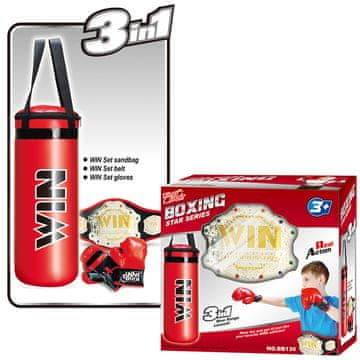 shumee Boksarski komplet: boksarska vreča, rokavice, zmagovalni pas