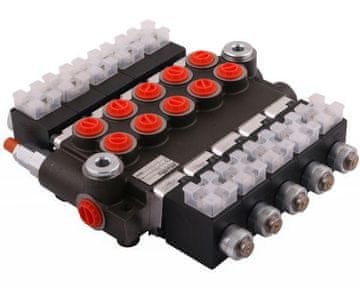 shumee 5-delni hidravlični razdelilnik, električno krmiljen (12V) 50L