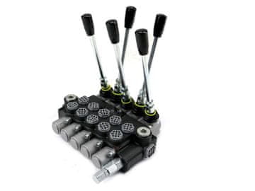 shumee 5-delni hidravlični razdelilnik 40L (5-delni z zapahom) VOIMA