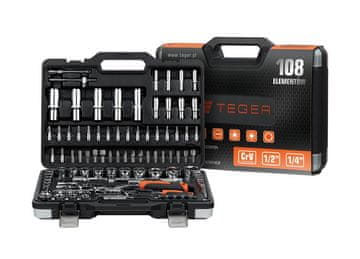 shumee Garnitura nasadnih ključev 108 kosov / TEGER