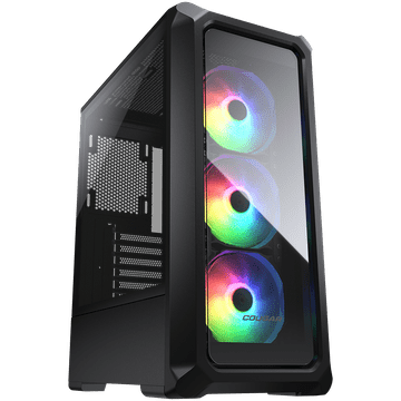 shumee COUGAR Archon 2 RGB Free, Mid Tower, Črna