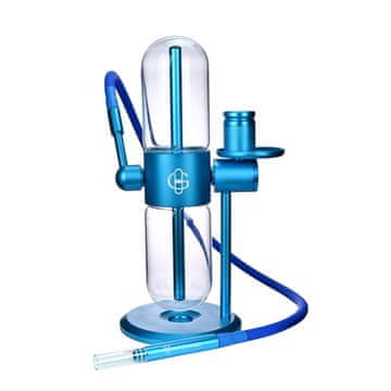 shumee Gravity Hookah Bong Blue