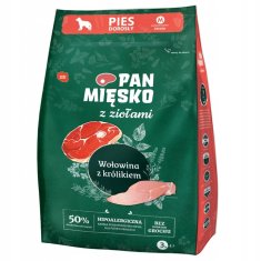 shumee Suha hrana Pan Meat govedina z zajcem za pse z alergijami 3 kg