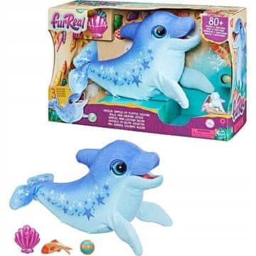 shumee Interaktivna igrača delfin 80+ zvokov FurReal Hasbro Fur Real