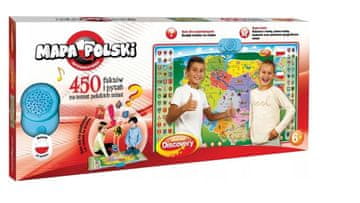 shumee Izobraževalni interaktivni zemljevid Poljske - kviz Dumel