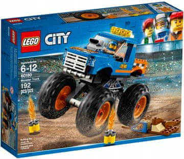 shumee LEGO CITY 60180 SKAKALNI TOVORGAN MONSTER TRUCK