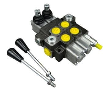 shumee 2-delčni hidravlični razdelilnik največjega pretoka 40 L z zapahi Waryński