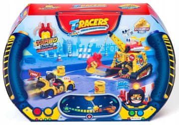 MagicBox KOMPLET VOZILA T-RACERS TURBO CRANE CHALLENGE
