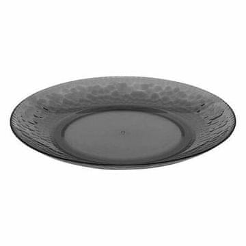 shumee Estiva KROŽNIK 20 cm PLASTIČEN temno siv modern