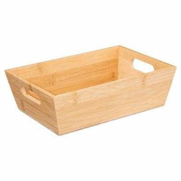 5Five® KOŠARA ZA KRUH 23x16cm BAMBUS naravna trpežna