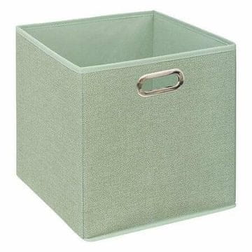 5Five® POLICA ZA ŠKATLO 31x31 cm z ročaji PISTACIO