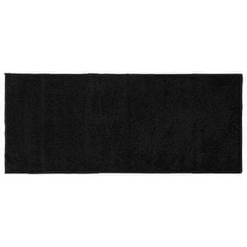 5Five® PREPROGA 50x120 cm IZ POLIESTRSKIH MIKROFLAKEN, ČRNE BOJE