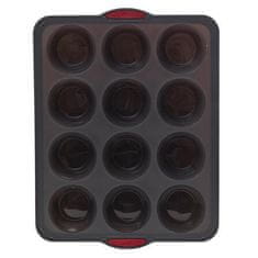 5Five® SILIKONSKI OBRAZEC ZA 12 MAFINOV SIVO od -20 do 220°C