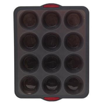 5Five® SILIKONSKI OBRAZEC ZA 12 MAFINOV SIVO od -20 do 220°C