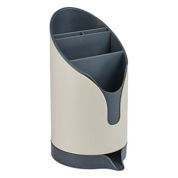 shumee Néo bež odcejalnik za jedilni pribor s 5 predelki 11x20 cm