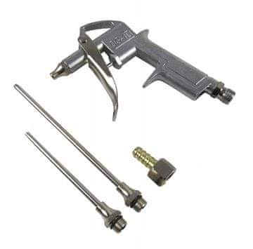 shumee PIŠTOLA ZA IZPIHOVANJE S 3 ŠOBNIMI KONICAMI 19 cm 10 cm 2 cm 2 KONEKTORJA