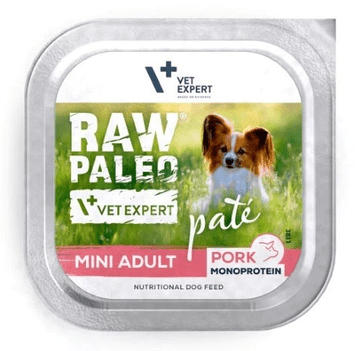 VetExpert RAW PALEO pašteta Mini Adult Svinjska 150g