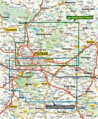 shumee Poznanj - južno območje. Turistični zemljevid. Galilleos