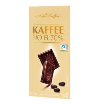 Gunz MaitreTruffout temna čokolada 70% s kavo 100 g