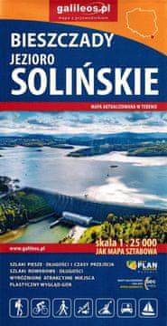 shumee Solinsko jezero 1:25.000. Polańczyk. Turistična karta. Galilej