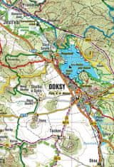 shumee Češka in saška Švica, Češko osrednje višavje. Turistični zemljevid 202. Shocart