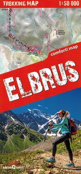 shumee Elbrus 1:50.000. Plastificiran turistični zemljevid. TerraQuest