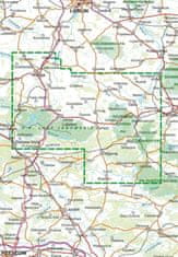 shumee Zahodno Roztočje 1:60.000. Turistična karta. Izdaja 2025.