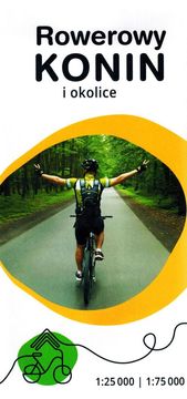 shumee Kolesarjenje po Koninu in okolici 1:25.000 / 1:75.000. Kolesarski zemljevid. TopNovum