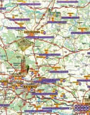 shumee Poljska svetišča / Poljska 1:900.000. Turistični in romarski zemljevid. Galileos