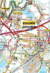 shumee Rybnik, Żory, Jastrzębie-Zdrój, Wodzisław Śląski in okolica za aktivne ljudi. Turistična karta. Galilej