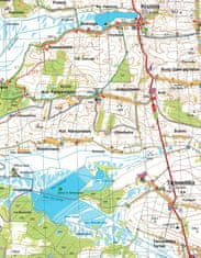 shumee Osrednje Roztocze 1:60.000. Turistična karta