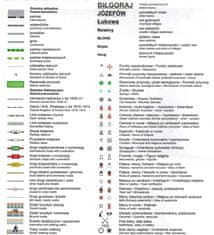 shumee Osrednje Roztocze 1:60.000. Turistična karta