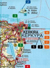 shumee Krf 1:100.000. Plastificiran cestni in turistični zemljevid. Freytag & Berndt