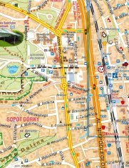 shumee Sopot 1:10.000. Zemljevid / Načrt mesta. Galileos