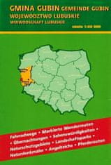 shumee Občina Gubin 1:60.000 / Lubuško vojvodstvo. Turistični zemljevid. Referenčna številka